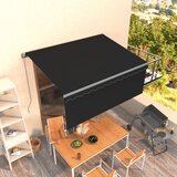 vidaXL Tenda na ručno uvlačenje s roletom 3 5 x 2 5 m antracit Cijene