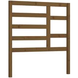  Posteljno vzglavje medeno rjavo 81x4x104 cm trdna borovina, (20644898) | Shoptok.si