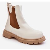 Boto Women's ankle boots with zipper White Ramhel | Shoptok.si