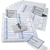 Durable Komplet tablic za imena, tablice s kombinirano sponko, DE 5 kosov | Shoptok.si