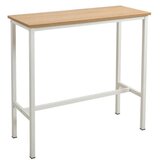 Hanah home mola 100 - karina white white bar table | ePonuda.com