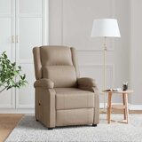  Naslonjač od umjetne kože boja cappuccina | shoptok.hr