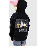 Heist Kids Pulover s kapuco black