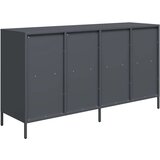 vidaXL Komoda antracit 135x39x73,5 cm hladno valjani čelik | shoptok.hr