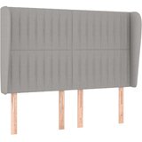  Krevet s oprugama i madracem svjetlosivi 140x190 cm od tkanine | shoptok.hr