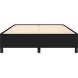  Okvir za krevet bez madraca crni 140 x 190 cm od tkanine | shoptok.hr