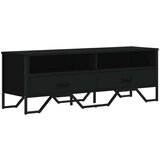 TV ormarić crni 122 x 34 x 41 cm od konstruiranog drva | shoptok.hr