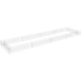 Furnova Visoka greda gabion pocinkano jeklo 400x100x20 cm, (21921266) | Shoptok.si