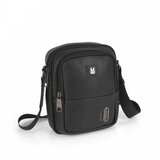 Gabol Torbica na rame muška 16x20x7 cm Snap crna 16TRMG541800B | ePonuda.com