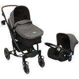 Puerri kolica za bebe 3u1 Baby Move Grey, 0m+ | ePonuda.com