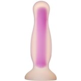 DREAMTOYS Svetleč mehak silikonov vtič, ki sveti v temi, srednje vijolične barve, (21780575) | Shoptok.si