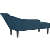  Počivaljka s jastucima plava baršunasta | shoptok.hr