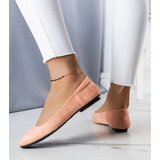 Gemre Pink eco-suede ballet flats Jules | shoptok.hr