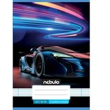 NEBULO speti zvezek za 2. razred, črtasti, A5, 16-32, z motivom avtomobila | Shoptok.si