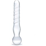 Gläs Joystick Clear Glass Dildo Cene
