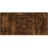  Komoda 3 kom boja dimljenog hrasta 60x31x84cm konstruirano drvo | Eponuda.com