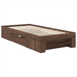  Krevetna konstrukcija Smeđi hrast 80 x 200 cm Konstruirano drvo | shoptok.hr