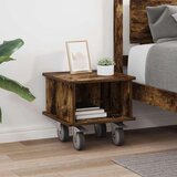 TV stojalo Dimljeni oreh 37 x 35 x 35 cm Konstruiran les, (5000132692) | Shoptok.si