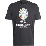 Adidas Majice s kratkimi rokavi Euro24 Črna | Shoptok.si