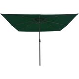  Vrtni suncobran Zelena 295 x 295 x 245 cm Poliester i čelik | Eponuda.com