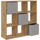  Strani šal s predalom Umetni hrast 102 x 31 x 99,5 cm, (5000233849) | Shoptok.si