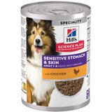 HILL'S SCIENCE Plan Adult Dog Sensitive Stomach & Skin - Piletina (48 x 370 g) | shoptok.hr