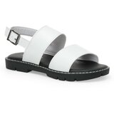 Butigo Sandals - White - Flat cene