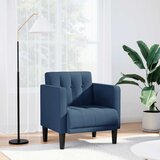 SOFA s naslonima za ruke plava 53 cm tkanina | shoptok.hr