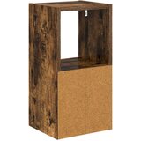  Noćni ormarić s ladicama Dimljeni hrast 25 5 x 22 x 49 5 cm | shoptok.hr