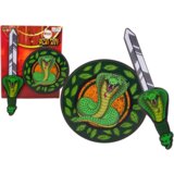 Viteški set od EVA pjene, mač i štit - kobra | shoptok.hr