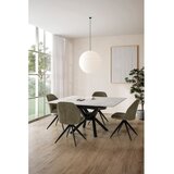 Marckeric Proširiv blagovaonski stol s dodatnom pločom s kamenom pločom stola 90x150 cm Arlene – | shoptok.hr