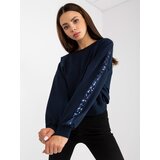 RUE PARIS Sweatshirt-RV-BL-8067.88-navy blue | Shoptok.si