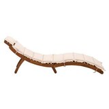 Bessagi Garden Vrtni Ležalnik Bora, Bež, Akacija | Shoptok.si