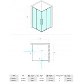 Copen absolut tuš kabina (kvadratna) - 80x80x200cm | ePonuda.com
