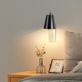 Toolight Zidni svijećnjak LOFT APP1279-1W BLACK | shoptok.hr
