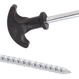  Klinovi za šator 24 kom 17 cm Ø 7 mm od pocinčanog čelika | shoptok.hr