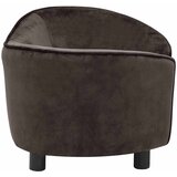 SOFA za pse smeđa 69 x 49 x 40 cm plišana | shoptok.hr