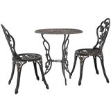 Bistro 3-dijelni bistro set od lijevanog aluminija Cijene