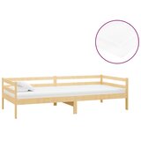  Dnevni ležaj s madracem 90 x 200 cm od masivne borovine | shoptok.hr