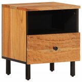 Maison Chic Nočna omarica - Nočna miza 40x33x46 cm trden akacijev les, (21687744) Cene