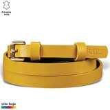 PRINC LEATHER Ženski kaiš, Kožni, Žuti Cene