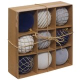 Feeric Set novogodišnjih kugli x9 80mm sort plava (207661) | ePonuda.com