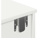 vidaXL Zidna polica s ladicama bijela 60x28x15 cm konstruirano drvo | shoptok.hr