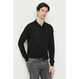 Michael Kors Volnen pulover moški, črna barva