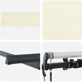  Retraktilna tenda krema 350 x 200 cm blago, (5000207208) | Shoptok.si