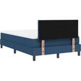  Postelja z vzmetnico z vzmetnico Modra 120 x 190 cm blago, (5000127902) | Shoptok.si