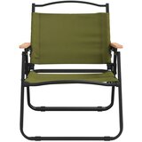  Stolice za kampiranje 2 kom zelene 54x43x59 cm tkanina Oxford | shoptok.hr