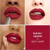 Buxom FULL-ON™ PLUMPING SATIN LIPSTICK kremasti ruž za usne s plumping efektom nijansa Sexy Vamp 2,5 ml | shoptok.hr