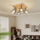  Brilagi - Spot svetlo HYGGE 4xE14/15W/230V drvo/zadimljeno | Eponuda.com