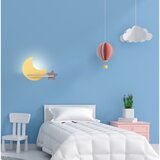  LED dečija zidna svetiljka sa policom MOON LED/5W/230V | Eponuda.com